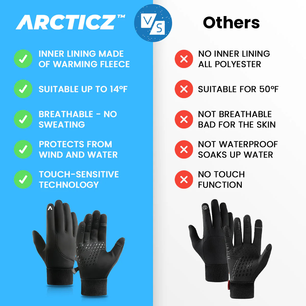 Arcticz™ - Premium Thermo Gloves