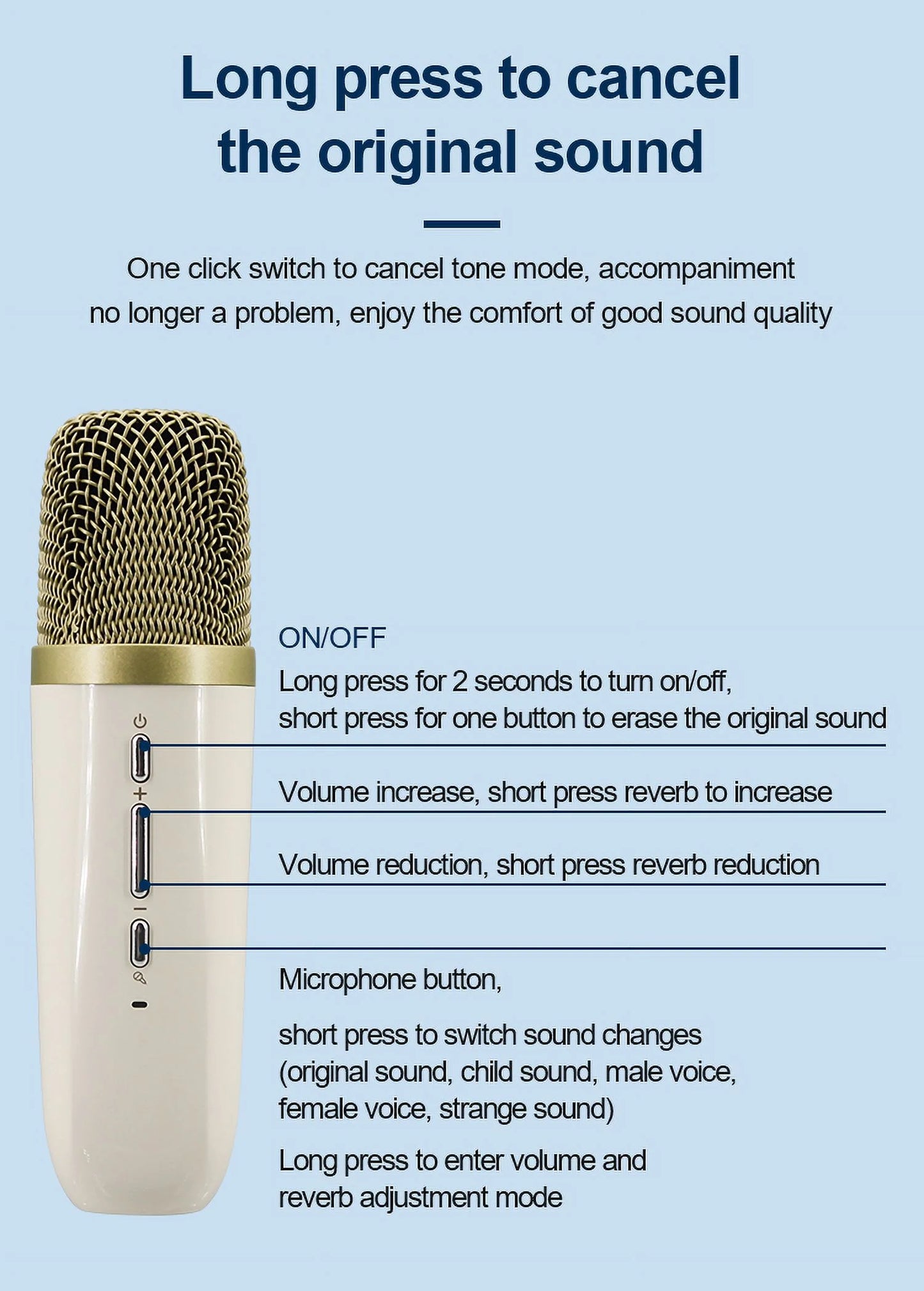 Portable Mini Bluetooth Karaoke Machine with 2 Wireless Mics for Teens - Ideal for Home Party